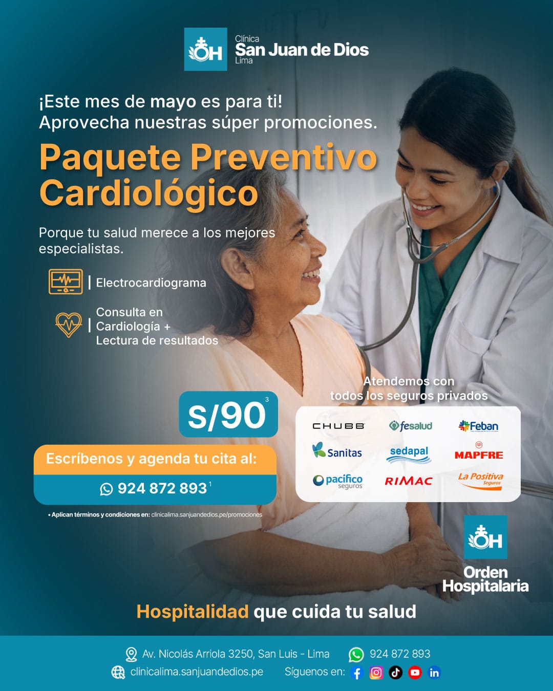 Campana Promocional de Cardiologia May26