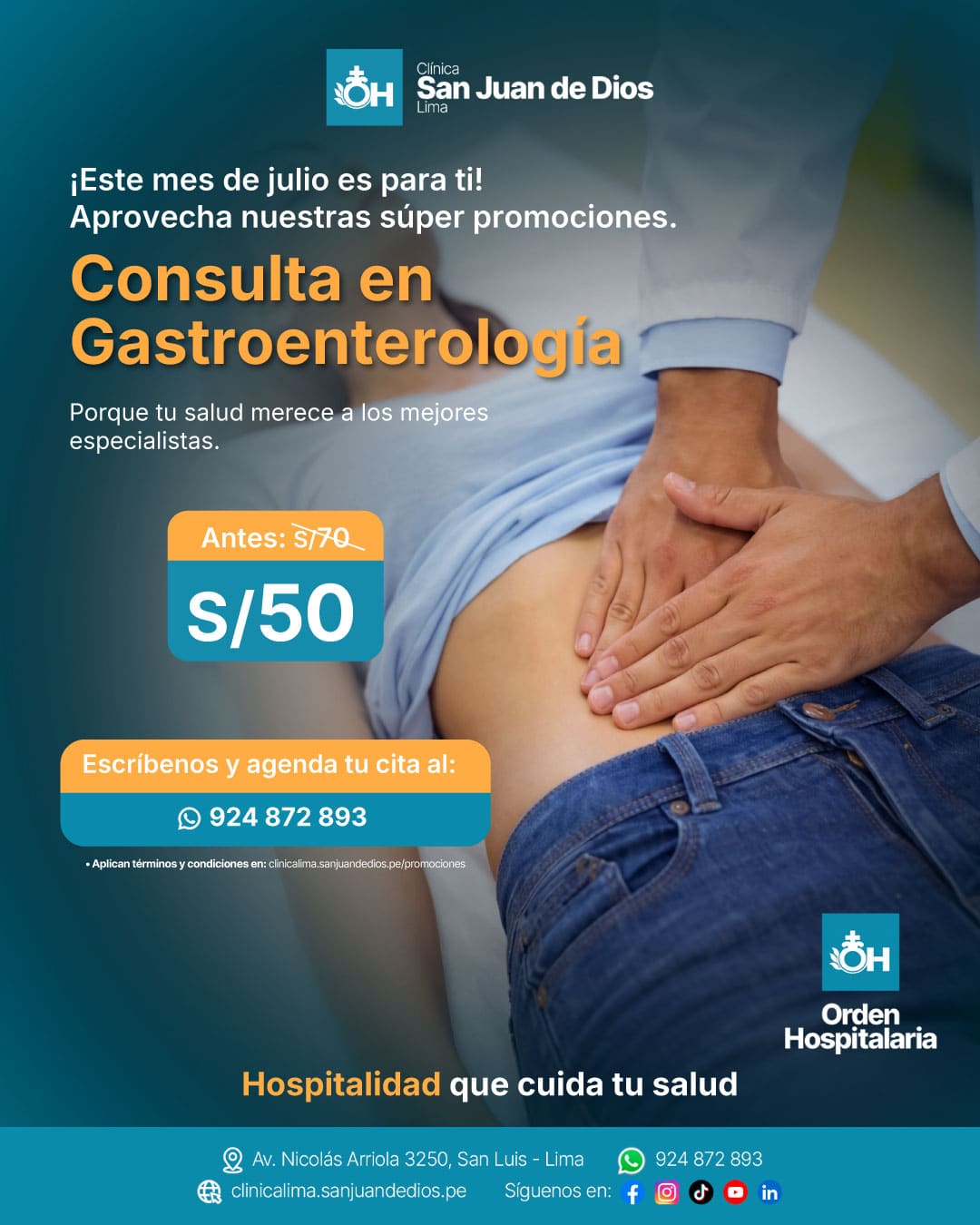 Campana Promocional de Gastroenterologia Jul26